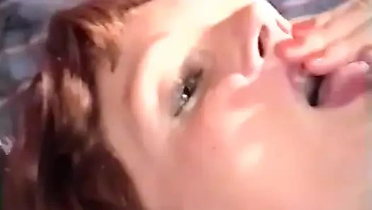 Hairy Redhead Mature Nympho Fucked by Two Cocks at the Same Time!