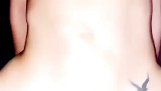 Roxxxette_fox: Riding with wet pussy and tits in the air