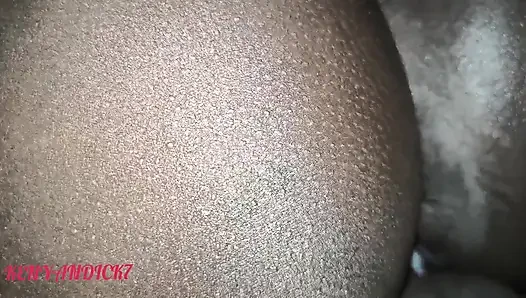 Memek becek pasangan amatir afrika dientot habis-habisan sama kontol besar pria kulit hitam