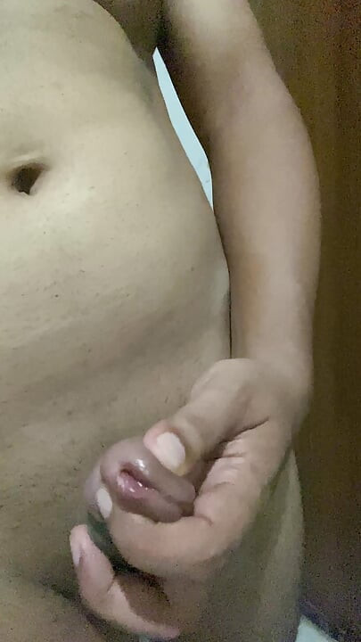 Punit gets horny and cumshot in bathroom