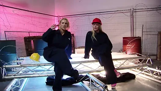 Gorgeous blonde pair of sluts get fucked by the same guy