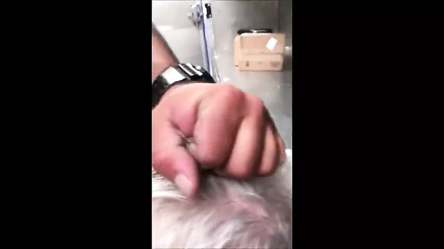 He is made to spit