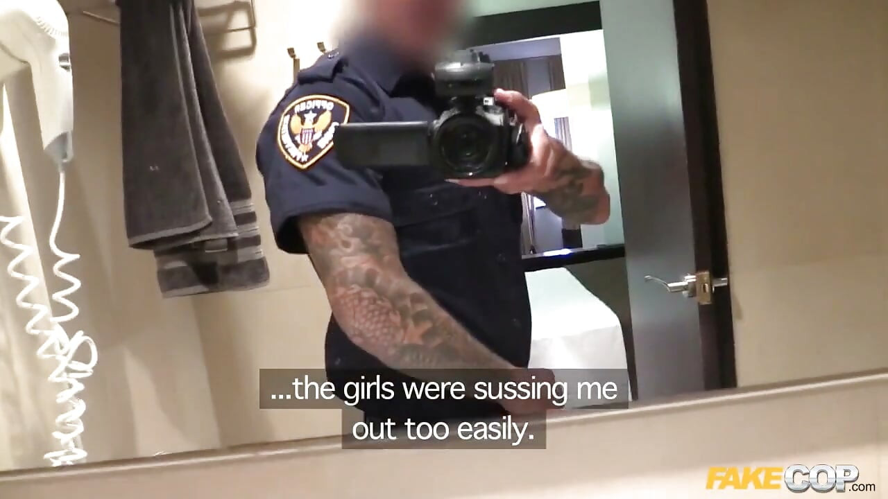 Fake Cop - Big Tit Blonde Is Horny for a Man in Uniform