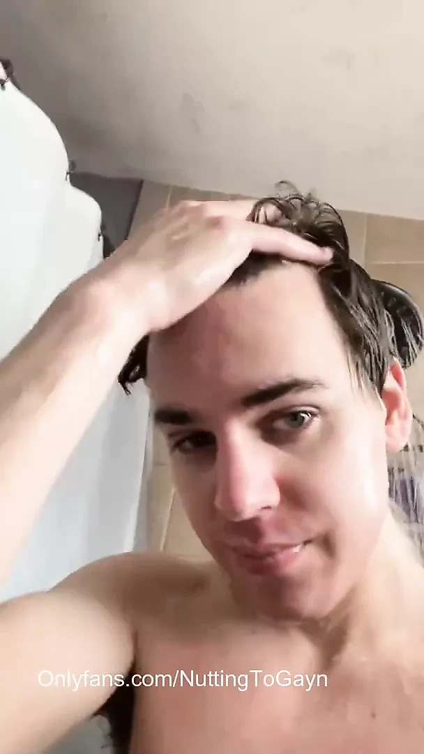 Twink Showering For you - Soapy Body and Butt