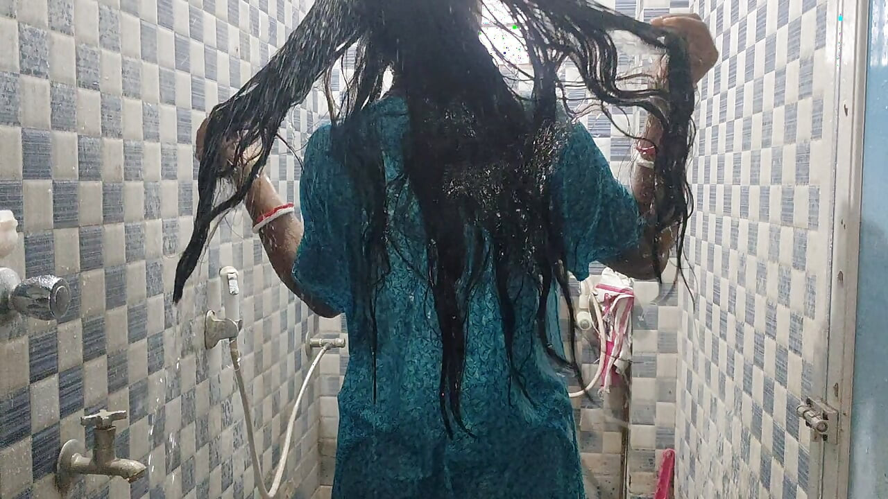 Hot desi bhabi bathroom