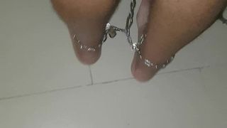 Piggy in chains