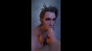 Lo mejor de la compilación porno animada en 3D de audio 911