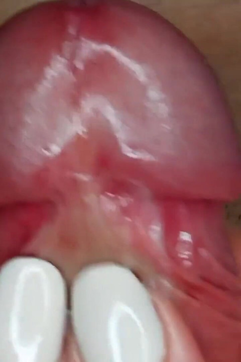 She Caresses His Frenulum and He Quickly Cums