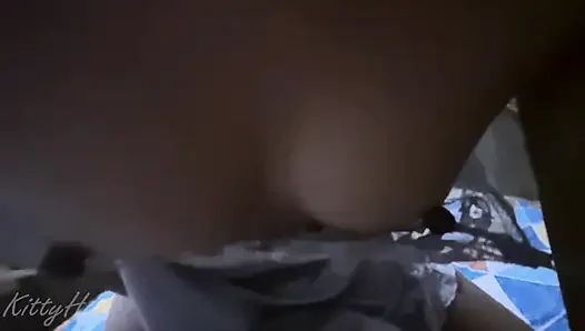Asian girl rides until she orgasms