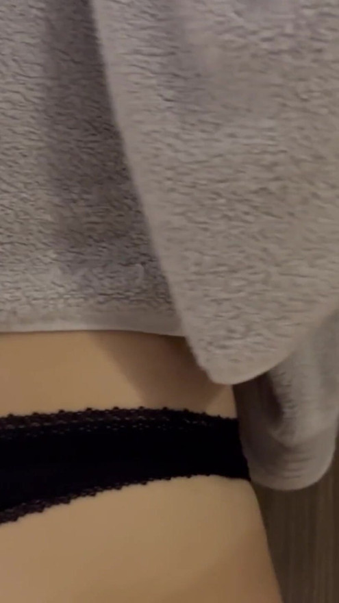 My neighbor likes me to repay her favors by fulfilling her lesbian sexual fantasies. | Clip 2