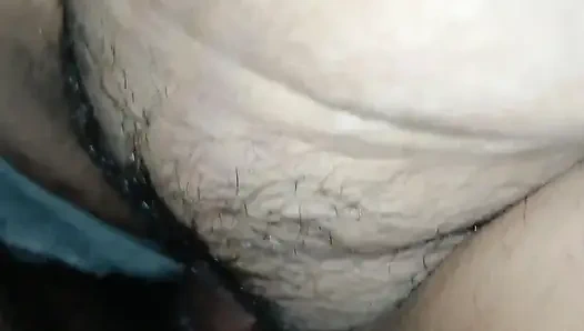 Ibu tiri selesai pijat kaki