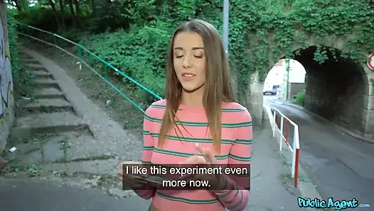 Kamu görevlisi - seksi öğrenci Sybil ve seks deneyimi