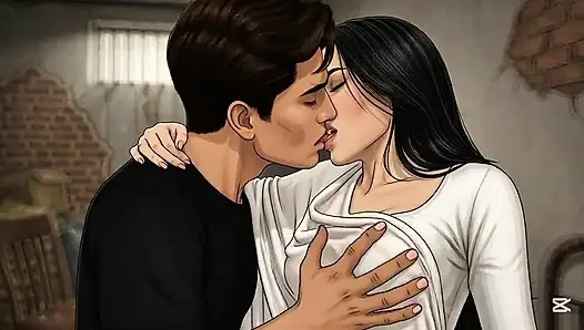 Attractive Couple Love Scene (AI Generated)