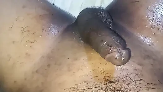 Shaving My Neighbor's Penis and Balls, in the Old Fashioned Way, His Shaved Cock Looked Very Delicious, and I Gave Him His First