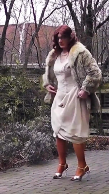 Emotional moment from "Dressed like a Lady but just a randy Slut"