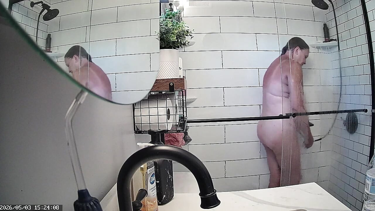 Mrs. Joanne Tanner a Real Public Schoolteacher Captured in the Shower 05-01-26 & 05-03-26