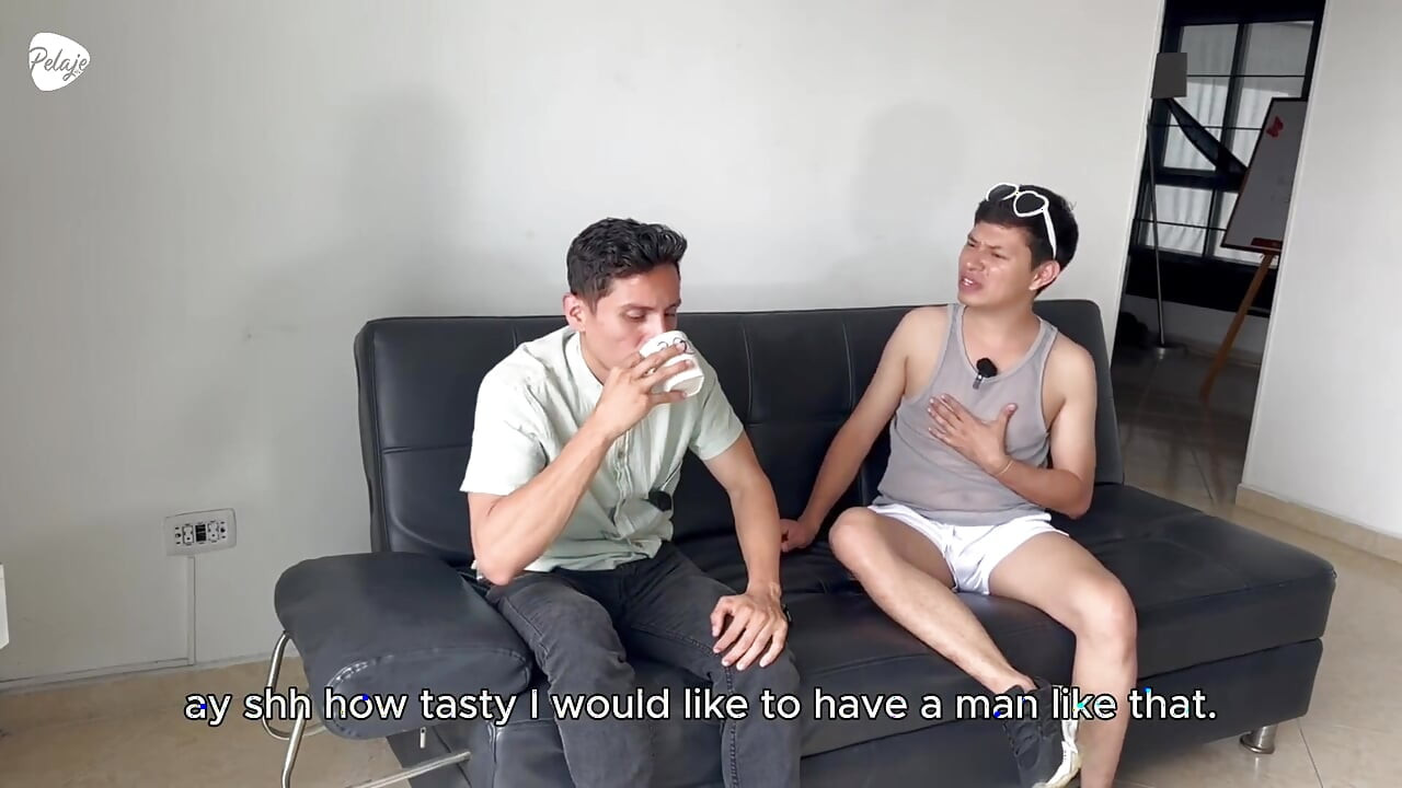 My Friend's Wife Isn't Home, She Doesn't Please Him, so I Decided to Let Him Fuck My Ass to Cheer Him up