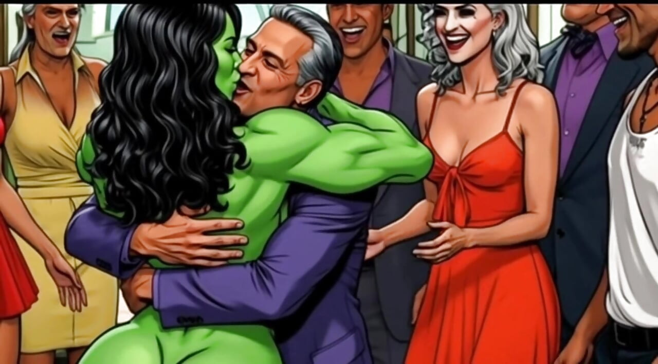Slutty She-hulk Nudity. Cartoon