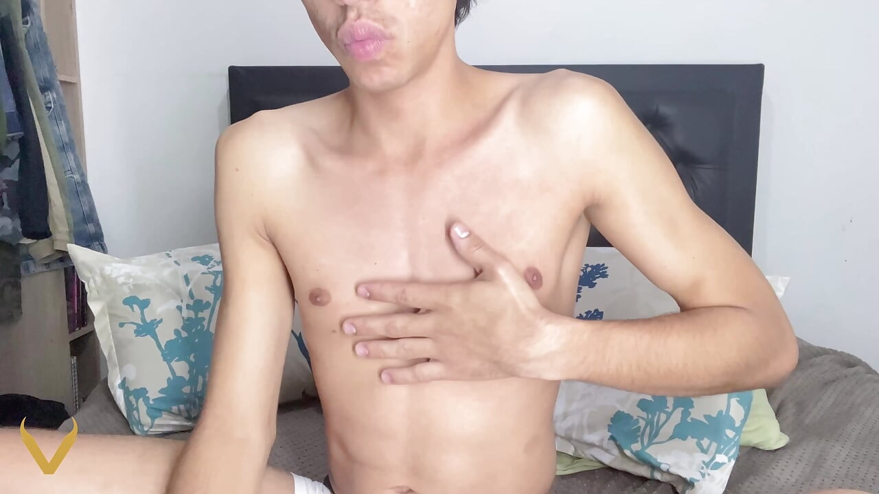 Isak Just Showing off His Thick Cock and Exploding with Pleasure