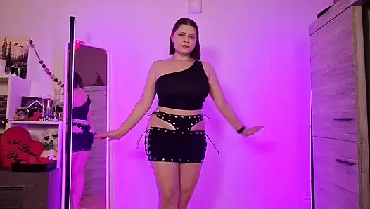 New Mini Skirts Haul - Biker Style, Leather Look, Sparkly and Bows - Keep or Return?