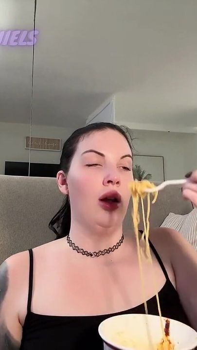 Sneezing While Eating Noodles