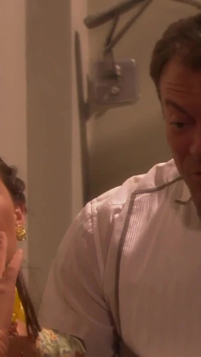 Horny brunette’s wet pussy was destroyed by her husband on the staircase | Clip 1