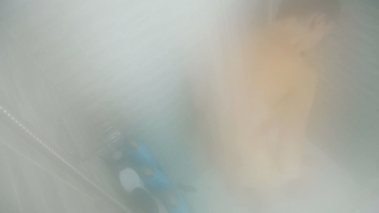 Shaving in a hot steamy shower (no audio)