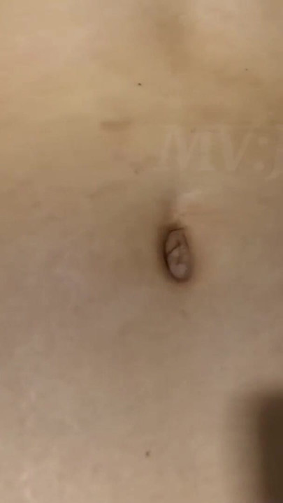 Discovering fetish I rub and fuck my navel | Clip 1