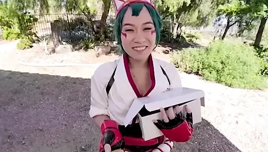 VRCosplayX Kimmy Kim As OVERWATCH 2 KIRIKO Wants To Smooth Out Misunderstanding With Pure Passion Part 1