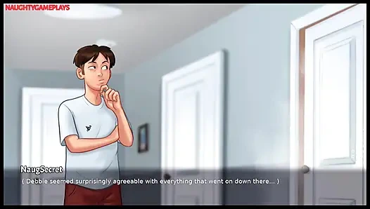 Yaz mevsimi efsanesi darkcookie tarafından bölüm 23 - ateşli orta yaşlı seksi kadın onu yatağında mastürbasyon yaparken yakaladı ve iyi boşalmasına yardım etti