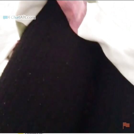A student girl showed untouched holes