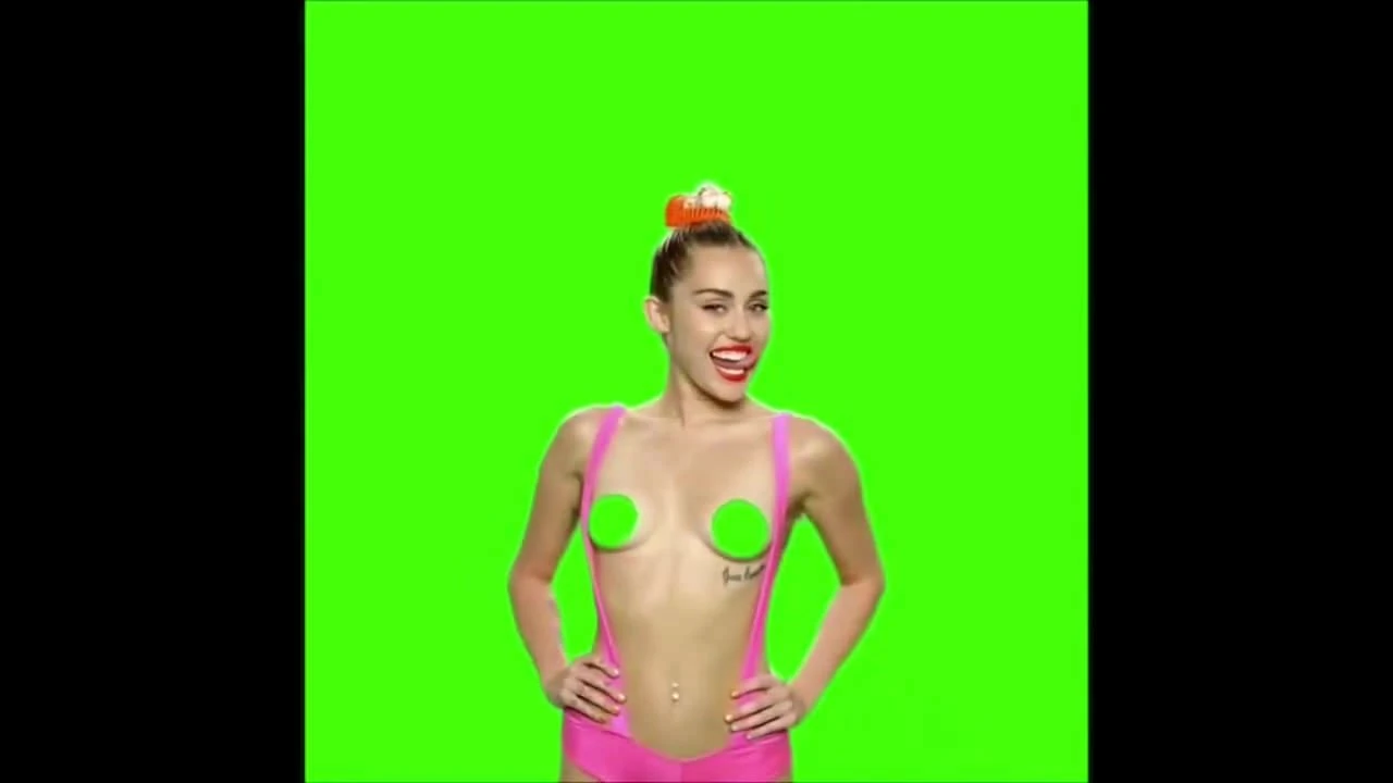 Miley Cyrus, écran vert