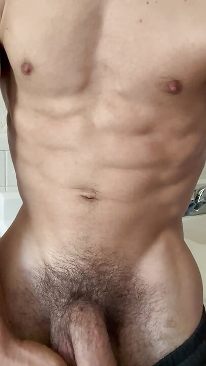 Stripping POV Soft to Hard Closeup Cum Shot Thick Cum