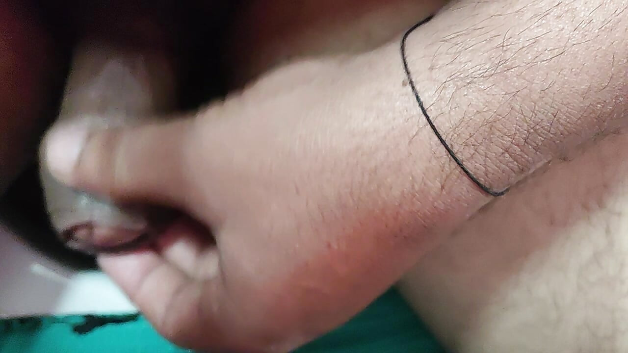 Lund ki malish karke pani nikal diya