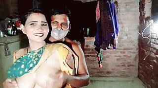 Desi žhavý sex s bhabhi, celé hindské audio