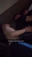4 boys 1 pull out couch