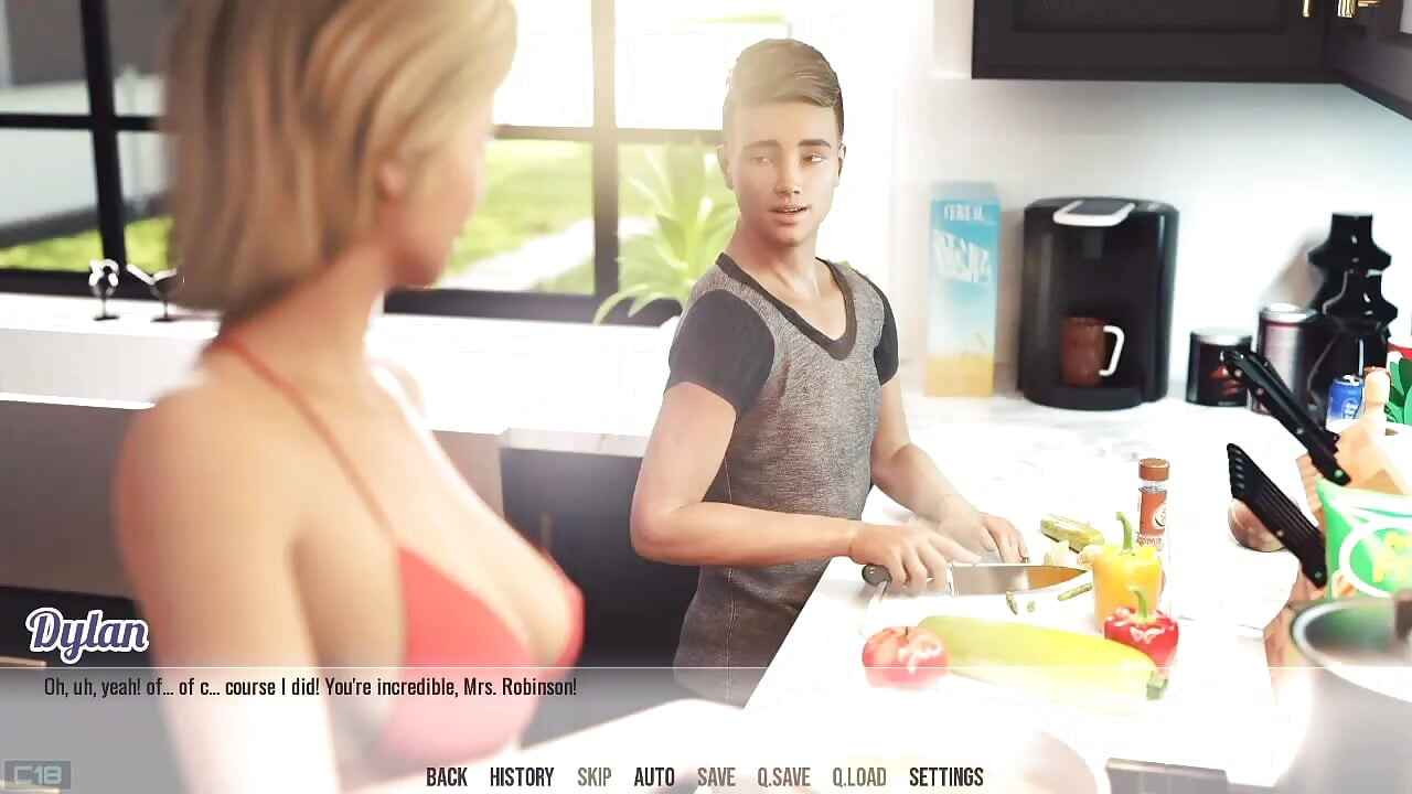 Teen Dylan hot fun with hot milf Amber(Part-1)