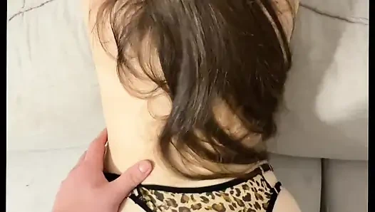 I helped my half-sister relax after her exam.