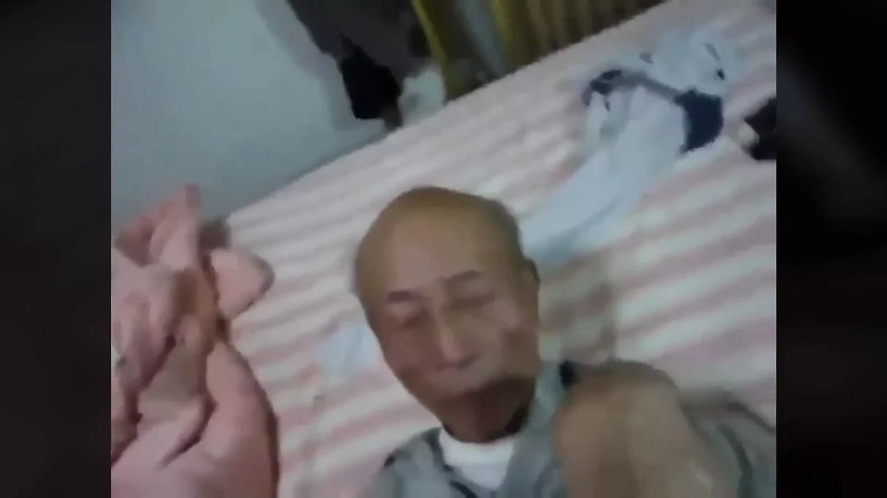 Very strong fucking Japanese grandpa