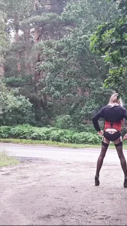 Must-share moment from "Tranny Stripping by the Roadside"