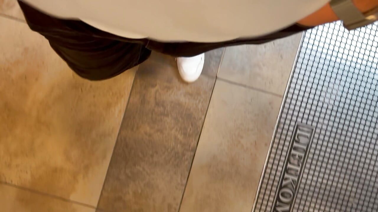 I Got So Fucking Horny at Work That I Left a Nasty Cum Mess in the Office Bathroom
