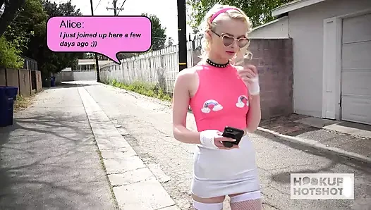 Beautiful Blonde Alice Pink Wants More Of Bryan Gozzling's Rough Anal!