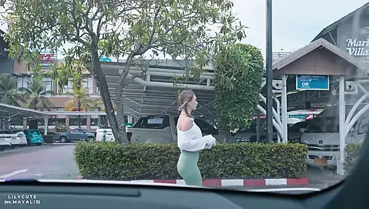 He Offered Her a Lift and She Offered Him Her Tight Wet Pussy