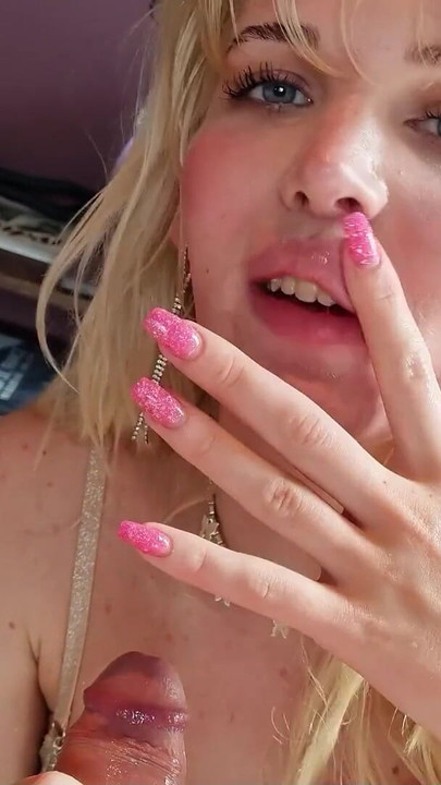 Spectacular moment from "Real German Bitch give POV Amateur Blowjob and Swallow his Sperm"