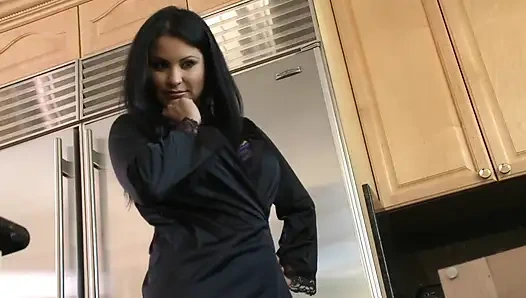 Sophia Lomeli fucks the repair man behind her husband's back