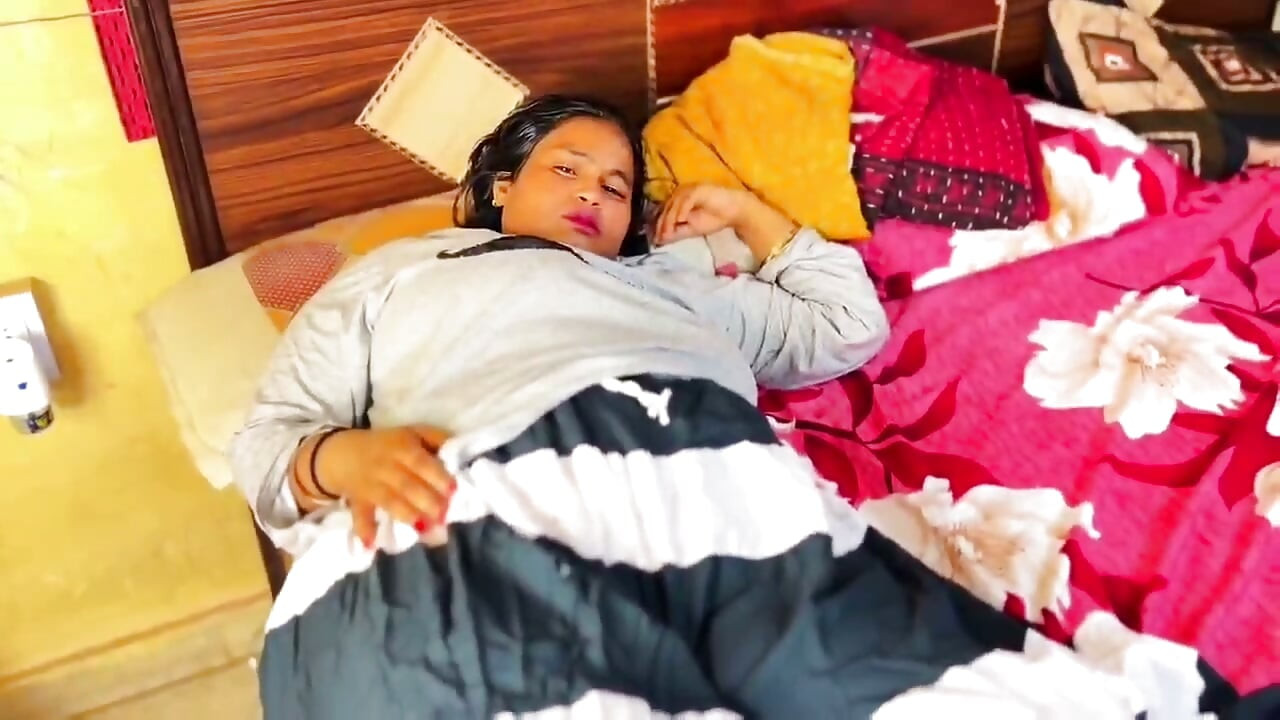 Daughter-in-Law Was  on the Bed When Father-in-Law Came In and Started Stroking Himself Right in Front of Her