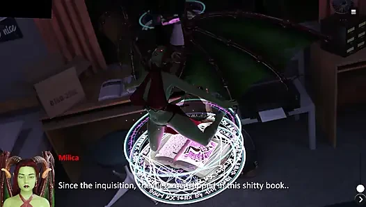 Stepmom Sends Cock Sucking Vid to Stepson - the Spellbook Netorare #5 Gameplay