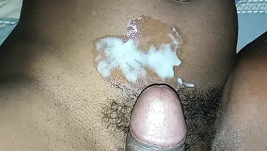 We have sex during a heavy rain.