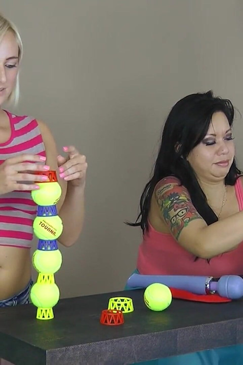 The Strip Game Loser's Giggles and Sensitive Skin Speak Volumes