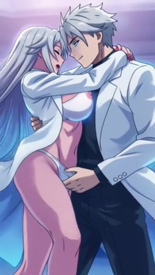 Mad scientist creates perfect futanari clone of himself for sex desire | Clip 2